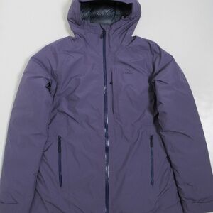 L.L. Bean Women's Waterproof Ultralight Down Jacket Muted Purple 511443 Size S